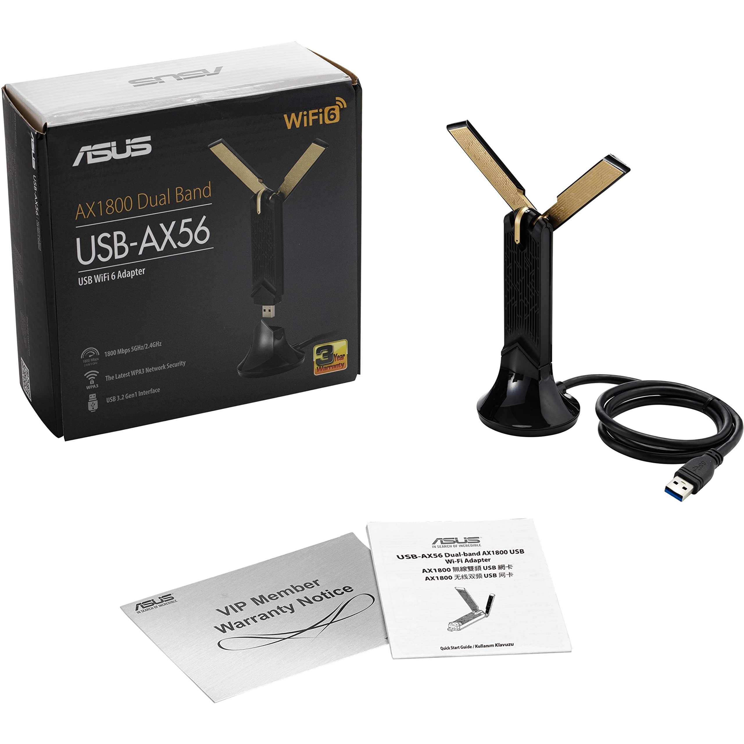 ASUS USB-AX56 Wi-Fi 6E Adapter