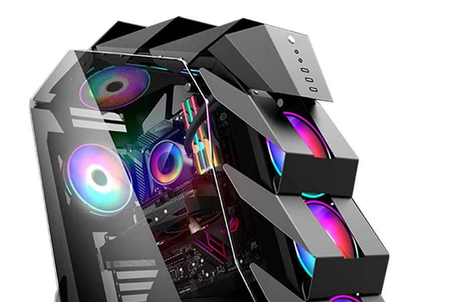 Easy installation PC case