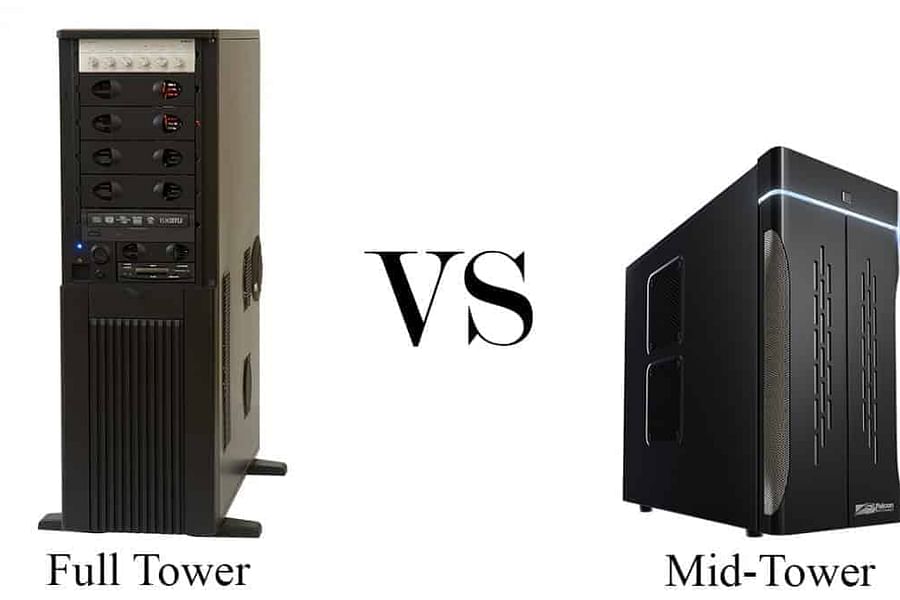 Full tower PC case size