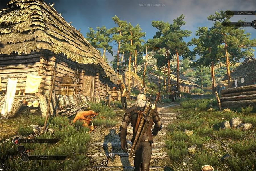 The Witcher 3 gameplay