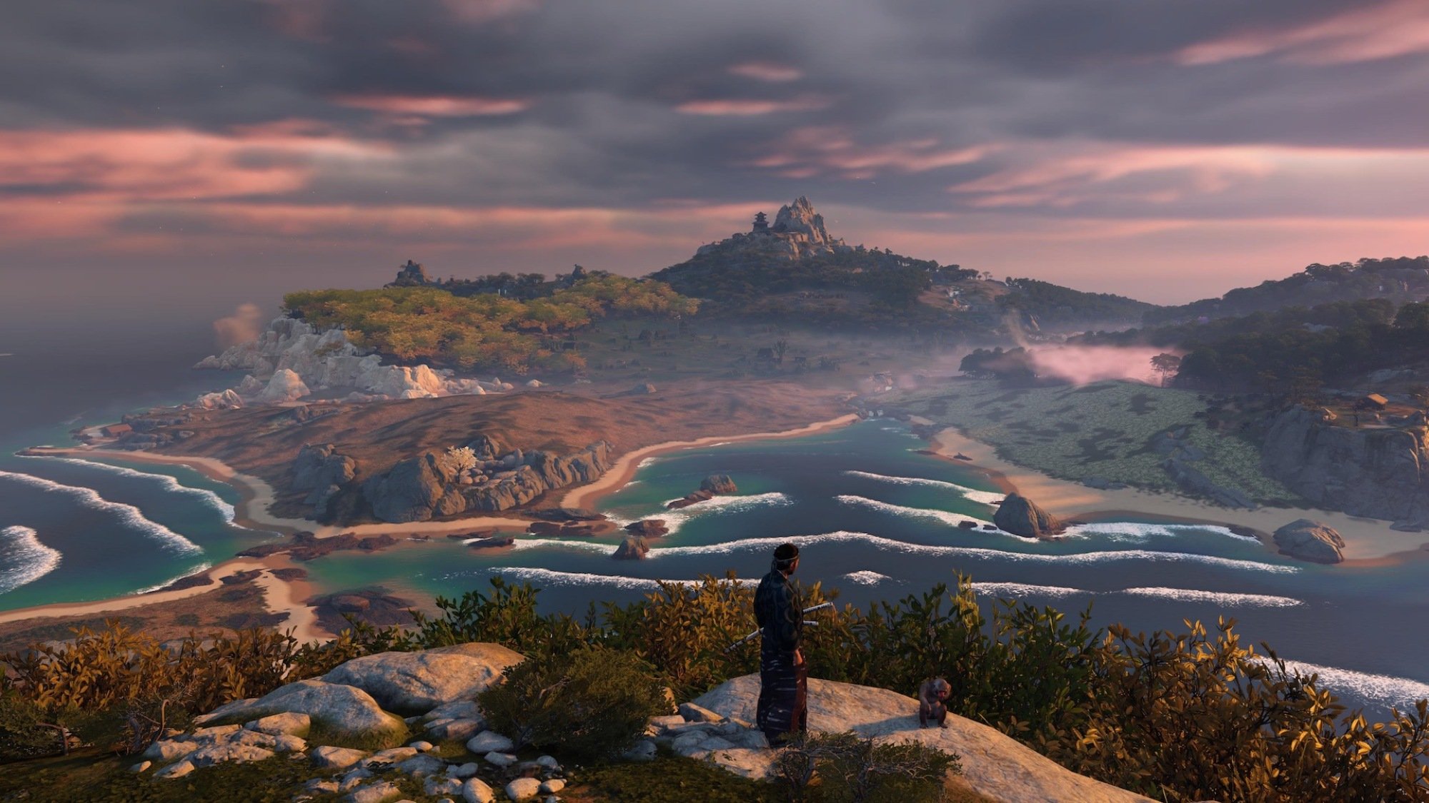 Ghost of Tsushima draw distance