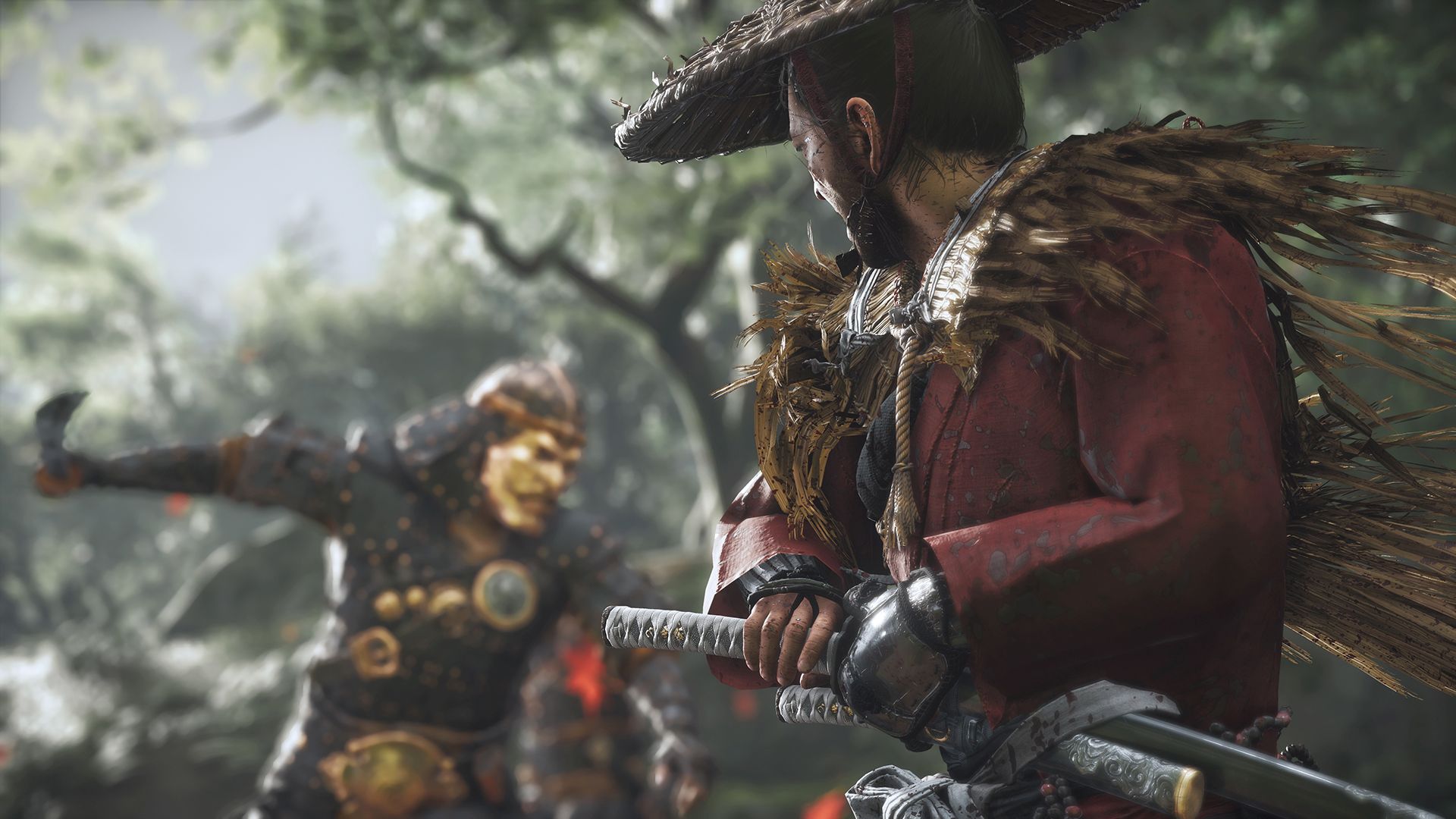 Ghost of Tsushima environmental effects