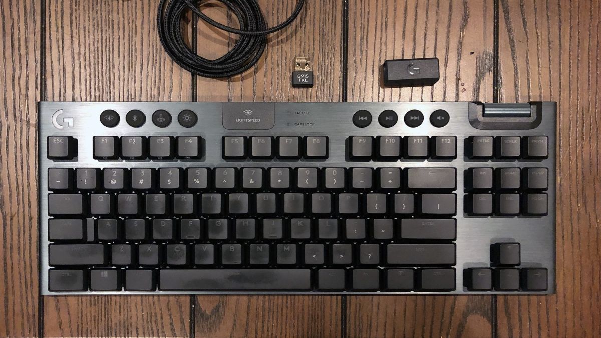 Logitech G915 TKL wireless gaming keyboard
